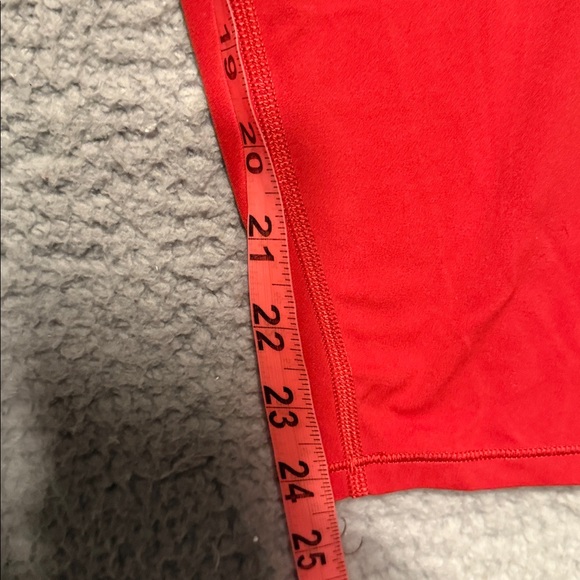 Vuori AllTheForm Legging Red Leggings size L - Picture 5 of 9